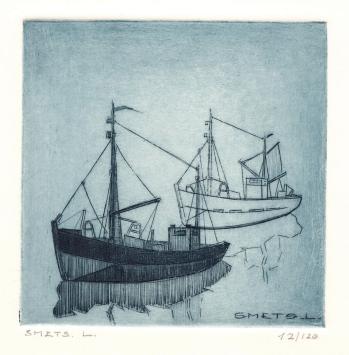 Een ets van Léon Smets kopen