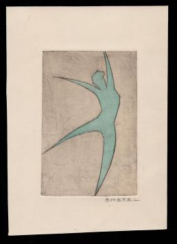 Danseres geëtst door Mechelse kunstenaar Léon Smets