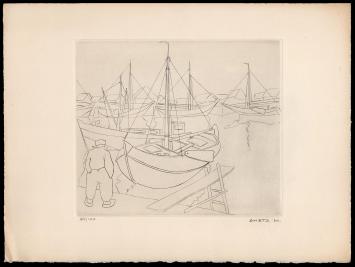 Burijngravure van Léon Smets