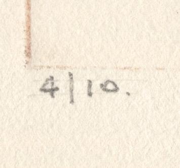 Droge naald ets van L. Smets