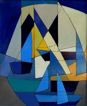 Kunstwerk van Léon Smets, Belgische kunstenaar