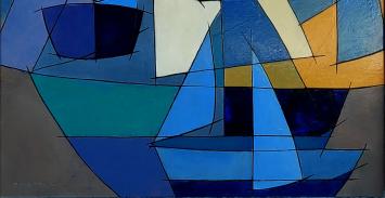 Belgische abstracte kunst kopen