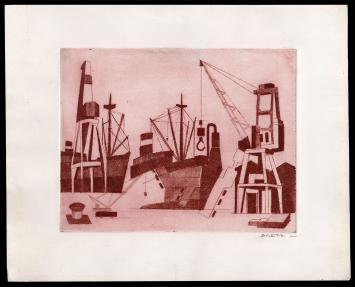 Ets van de Belgische kunstenaar Léon Smets kopen