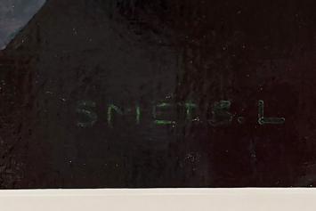 Abstracte zeilboten  – Léon Smets – 20th Century