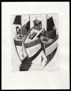 Ets van de Belgische graficus Léon Smets kopen