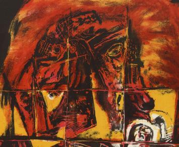 Joodse kunstenaar Shaul Smira