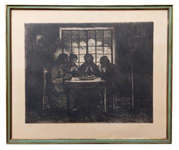 Ets van de Belgische etser Jakob Smits