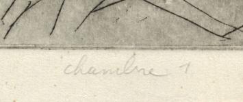 Chambre 1 1973  VI/X