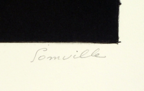 Originele litho van Roger Somville