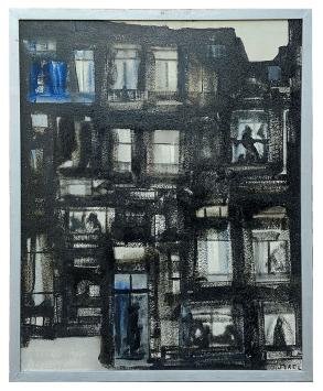 Gesigneerd schilderij van Gustaaf Sorel