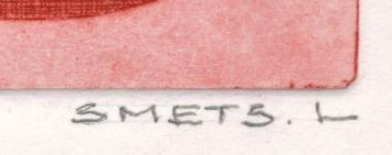 Rode ets van Léon Smets aankopen