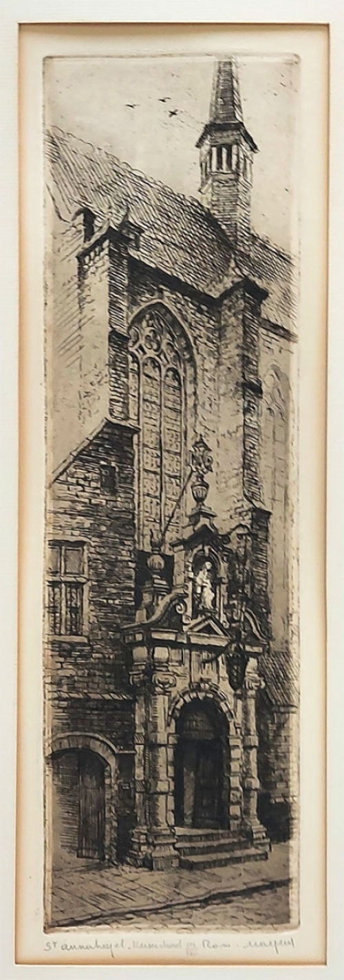 Ets van de Belgische kunstenaar Romain Malfliet