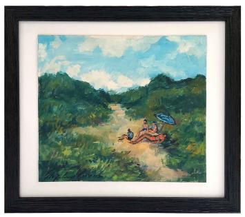 Schilderij van de Belgische schilder Stephan Gorus