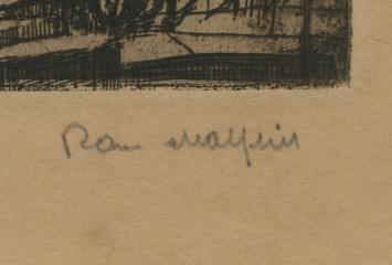 Etsen kopen van Belgische kunstenaar Romain Malfliet