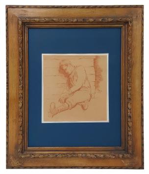 Tekening van de Belgische kunstenaar Stan Peet kopen