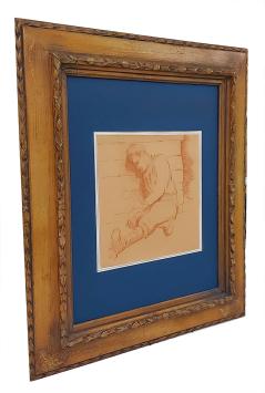 Rustende ma, getekend door Stan Peet