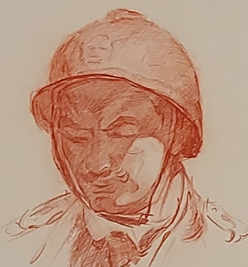 Tekening van Stan Peet kopen