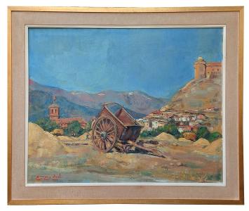 Kunstwerk van de Belgische kunstenaar Georges (Joris) Steel