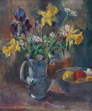 De Belgische kunstenaar Georges Steel of Joris Steel