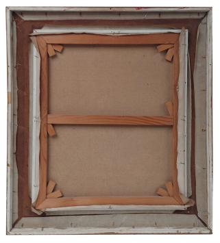 Stilleven bloemen en fruit 1977