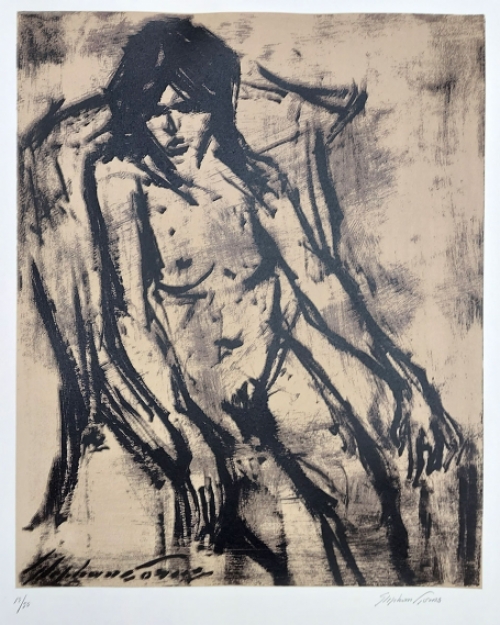 Zeefdruk van de Belgische kunstenaar Stephan Gorus