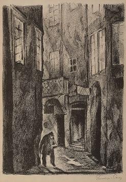 Grafisch kunstwerk van Hugo Steiner-Prag