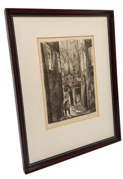 Straatventer op de straathoek