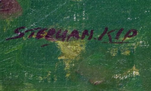 Nederlandse schilder Stephan Kip