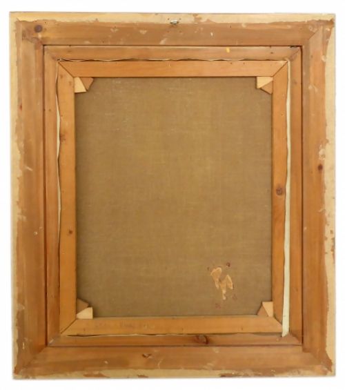 Landweg met boer en paard