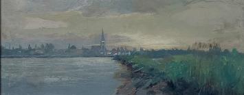 Kunstwerkje van de Belgische kunstschilder R. Steppe
