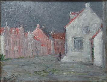 Olieverfschilderij van de Belgische kunstschilder Romain Steppe kopen
