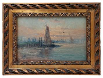 Olieverfschilderij van Romain Steppe