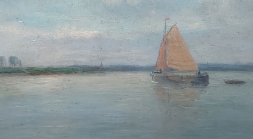 De Schelde bij St Amands door R. Steppe