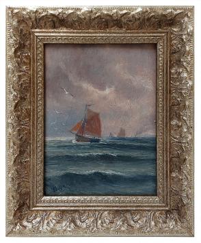 Klein schilderij van Romain Steppe