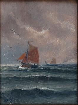 Olieverfschilderij van de Belgische kunstschilder Romain Steppe kopen