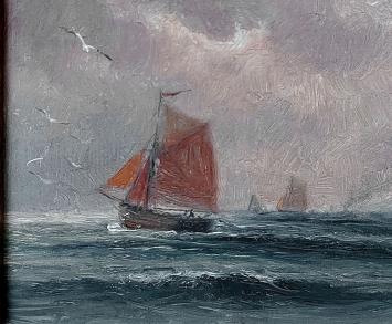 Kunstwerkje van de Belgische kunstschilder R. Steppe