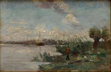 Olieverfschilderij van de Belgische kunstschilder Romain Steppe kopen