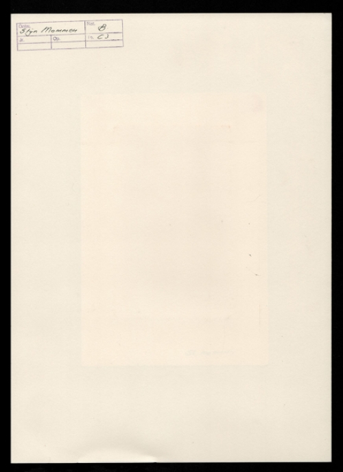 Ex Libris Het gedragen hoofd