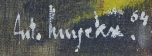 Kunstschilder Antoon Luyckx 1964