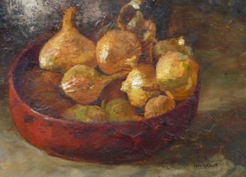 De Nederlandse kunstschilder Jan Kagie Sr.