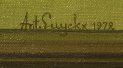 Belgische kunstenaar Antoon Luyckx