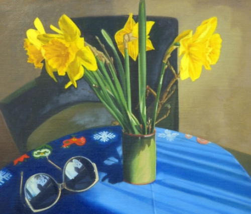 Schilderij van Antoon Luyckx uit 1984