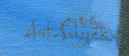 Kunstschilder Antoon Luyckx 1984 stilleven