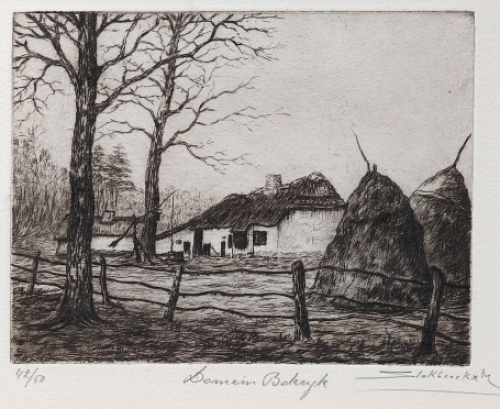 Gelimiteerde ets van J. Stokbroekx