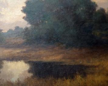 Jos Stokbroekx met een groot kunstwerk