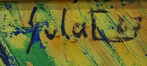 De Belgische kunstschilder Lucien Calus