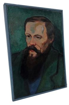 Portret van Fjodor Dostojevski
