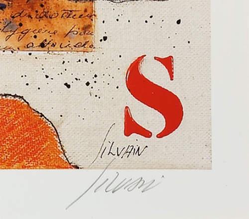 De Waalse kunstenaar Christian Silvain