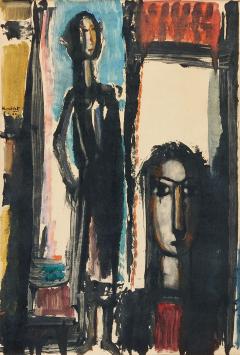 Aquarel (monotype) kopen van Theo Humblet