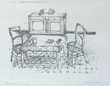 Grafisch kunstwerk uit 1977 van Théo Van Rintel online kopen